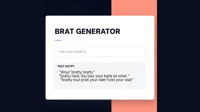 Brat Generator – Create Charli XCX Brat Album Covers & Stylish Text 1 Brat Generator – Create Charli XCX Brat Album Covers