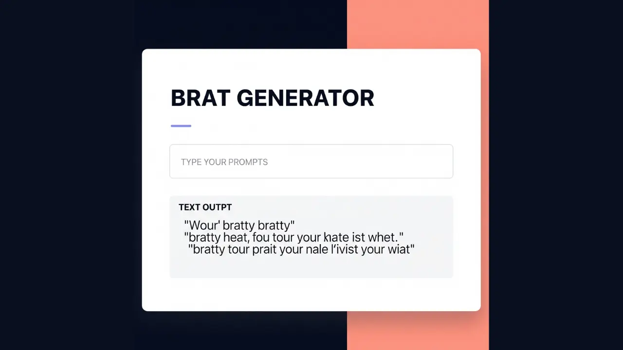 Brat Generator – Create Charli XCX Brat Album Covers & Stylish Text 1 Brat Generator – Create Charli XCX Brat Album Covers
