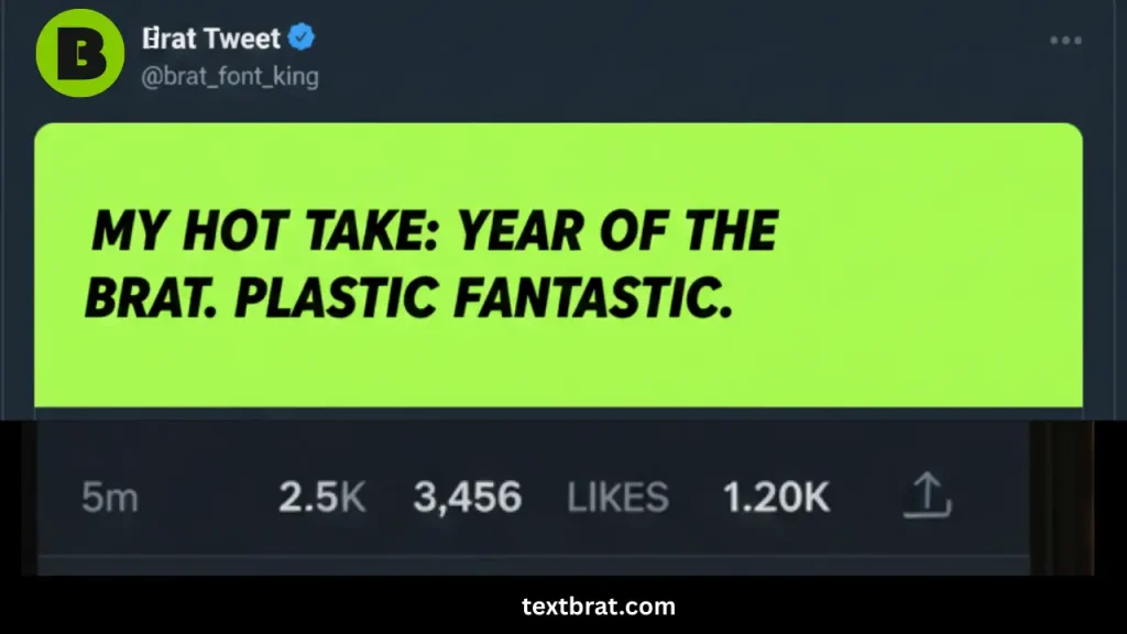 Brat Font for Twitter 1 Brat Font twitter